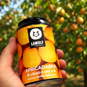LöWOLF APRICADABRA kajszibarackos vaníliás Pastry Sour Ale kraft sör
