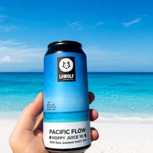 LöWOLF Pacific Flow DDH New Zealand HAZY IPA craft beer in 0.44 L can